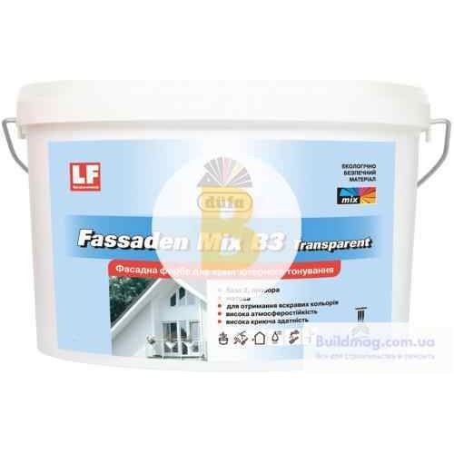 Краска Dufa Fassaden Mix B3 Transparent база под тонировку 2,5 л в магазине Buildmag Краска Dufa Fassaden Mix B3 Transparent база под тонировку 2,5 л