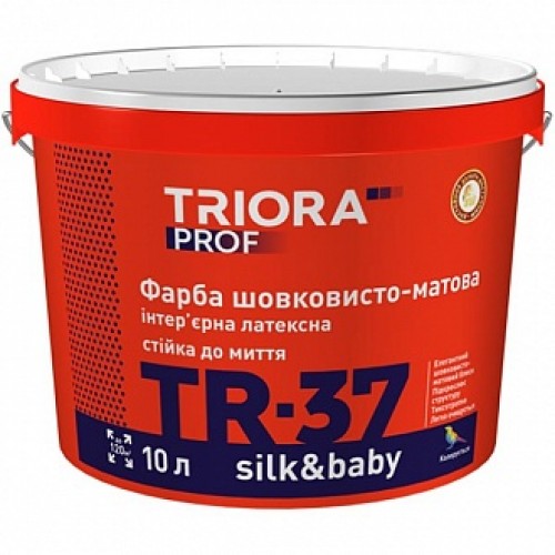 Краска Triora TR-37 silk&baby база под тонировку 1 л