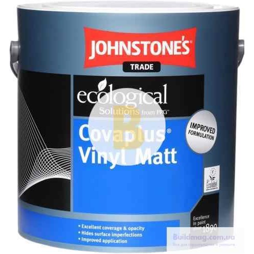 Краска Johnstone's Covaplus Vinyl Matt белый 1 л