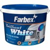 Краска акриловая водоэмульсионная Farbex Brilliant Whit мат белый 1,4 кг