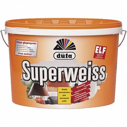 Краска Dufa Superweiss D4 белый 2,5 л