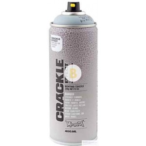 Краска аэрозольная Montana CRACKLE EFFECT серая белка мат 400 мл