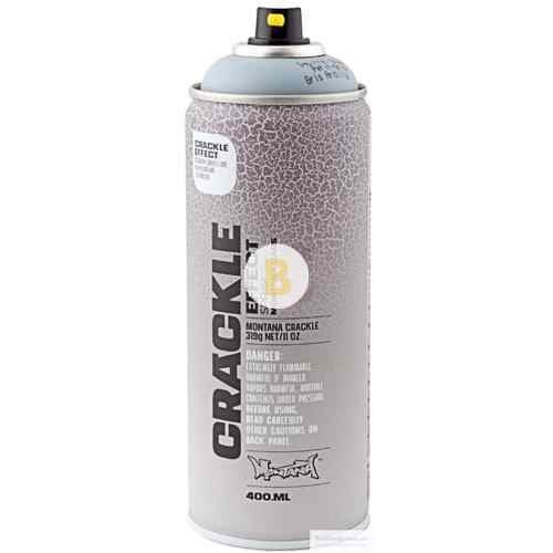 Краска аэрозольная Montana CRACKLE EFFECT серая белка мат 400 мл в магазине Buildmag Краска аэрозольная Montana CRACKLE EFFECT серая белка мат 400 мл