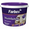 Краска латексная водоэмульсионная Farbex Mattlatex мат белый 4,2 кг