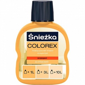 Пигмент Sniezka Colorex кремовый 100 мл