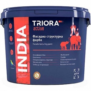 Краска акриловая Triora India мат белый 5 кг