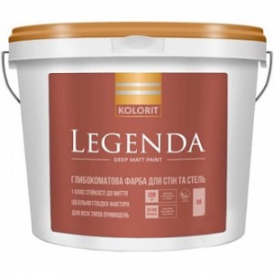 Краска Kolorit Legenda (база С) база под тонировку 2,7 л 3,72 кг