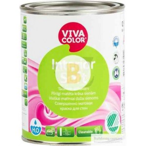 Краска Vivacolor Interior Soft, база С база под тонировку 0,9 л 1,2 кг