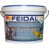Структурная краска Feidal Fassad-Relief economic белый 10 л