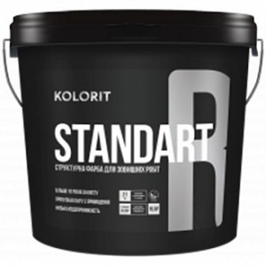 Краска Kolorit Standart R LАР белый 4,5 л