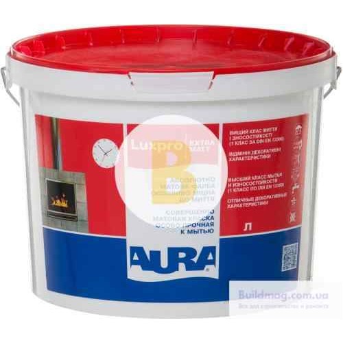 Краска акриловая Aura Luxpro ExtraMatt TR мат база под тонировку 2.25 л в магазине Buildmag Краска акриловая Aura Luxpro ExtraMatt TR мат база под тонировку 2.25 л