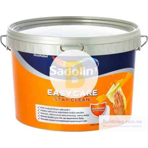 Краска Sadolin EasyCare BC база под тонировку 2,33 л в магазине Buildmag Краска Sadolin EasyCare BC база под тонировку 2,33 л