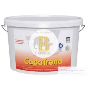 Краска Caparol CapaTrend B1 глубокий мат белый 12,5 л