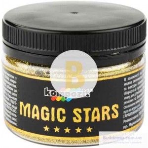 Глиттер Kompozit MAGIC STARS золото 0,06 кг