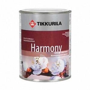 Краска TIKKURILA Harmony, база А белый 0,9 л 1,3 кг