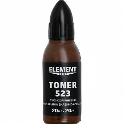 Колер Element Decor Toner серо-коричневый 20 мл