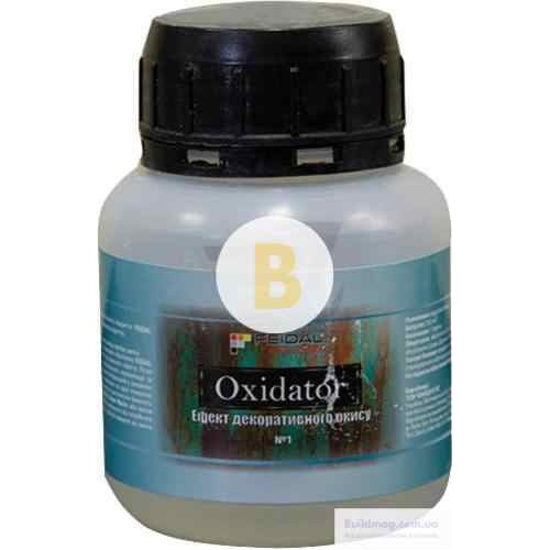 Раствор для декорирования металлических поверхностей Feidal Oxidator эффект декоративной окиси голубовато-бирюзовый 0.1 л