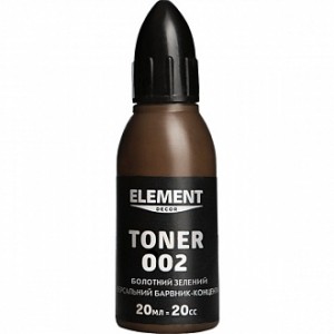 Колер Element Decor Toner болотный зеленый 20 мл