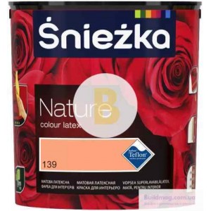 Краска Sniezka Nature 139Т сочный абрикос 2,5 л