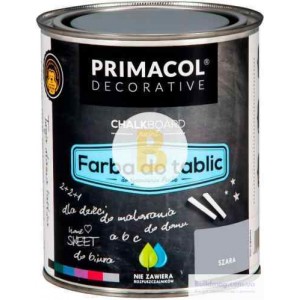 Краска грифельная PRIMACOL DECORATIVE серый 0.75 л