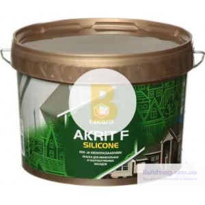 Краска акрилатная Eskaro Akrit Fasad Silicone TR база под тонировку 2,7 л