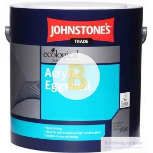 Краска Johnstone's Acrylic Eggshell белый 2,5 л