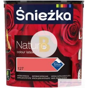 Краска Sniezka Nature 127Т сочный грейпфрут 2,5 л