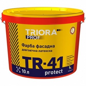 Краска Triora TR-41 protect белый 10 л