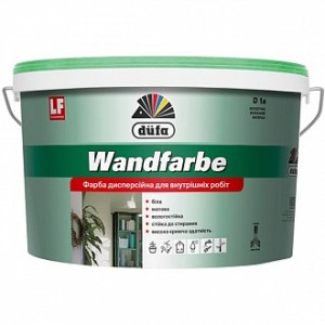 Краска Dufa Wandfarbe D1a белый 10 л 14 кг